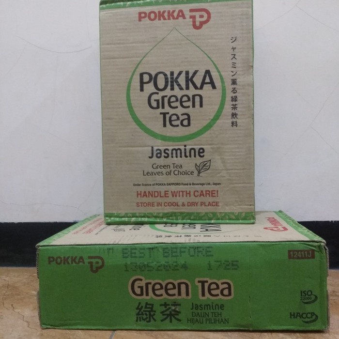 

POKKA GREEN TEA KALENG