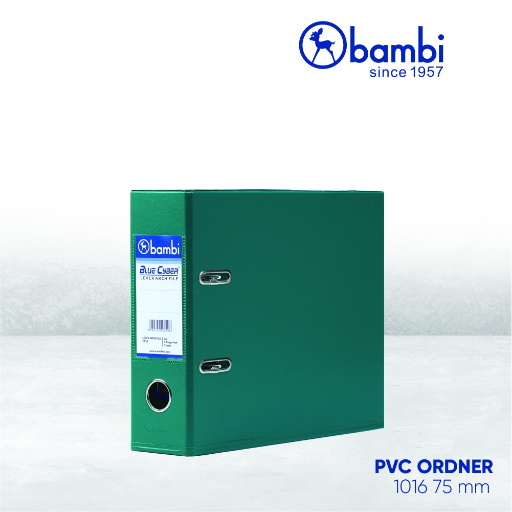 Jual Bambi Ordner Laf Medium Green Lever Arch File Odner Ukuran