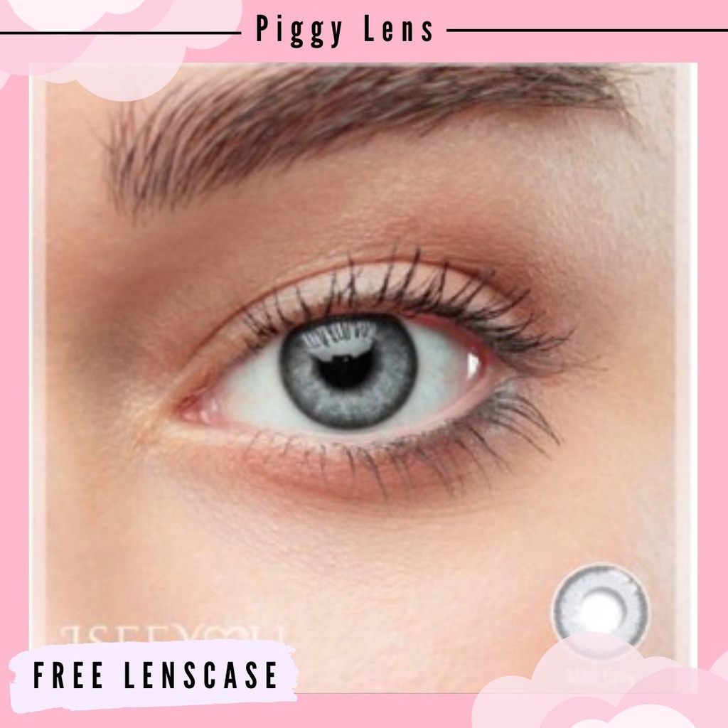 SOFTLENS NATURAL I SEE YOU OMEGA NORMAL &amp; MINUS 0.50 s/d 3.00 + FREE LENSCASE