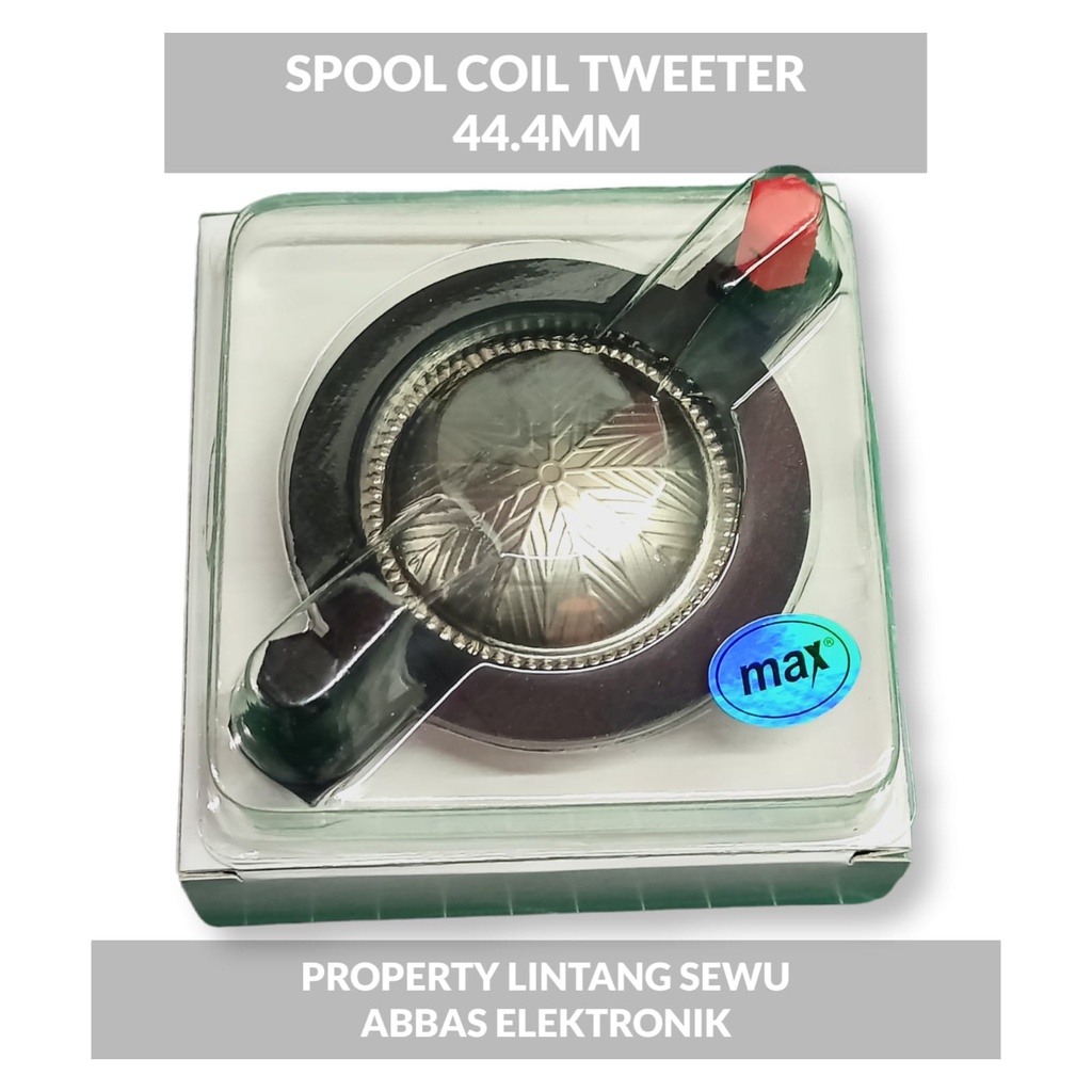 SPOOL COIL TWEETER  44.4MM SPUL KOIL TWITER TWITTER TWETEER SPEAKER 44.4MM TAIWAN spul tweater