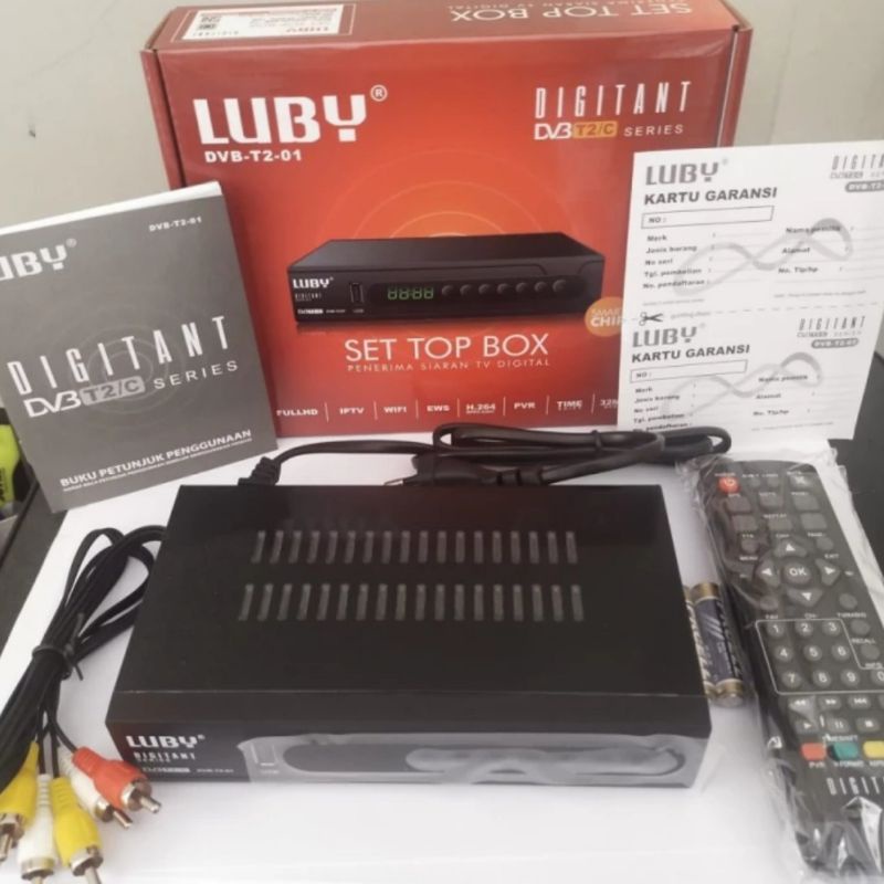 Set Top Box Luby T2 - 01