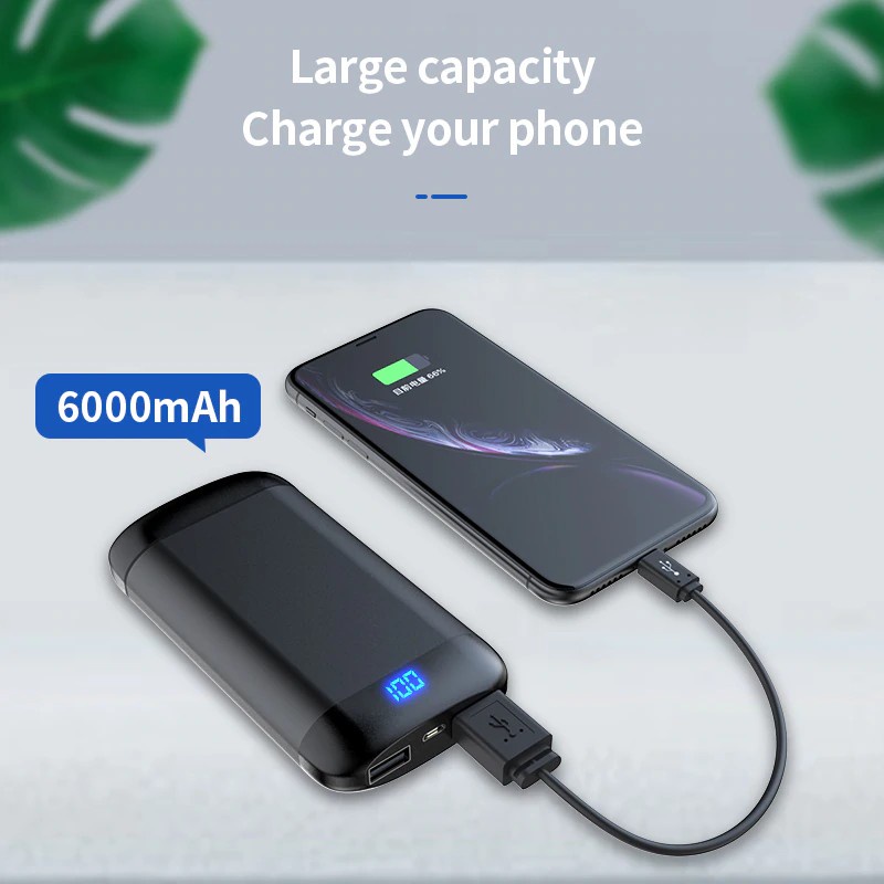 389 HBQ-Q66 Wireless Bluetooth Headphone HD Stereo 6000mAh Charging Case