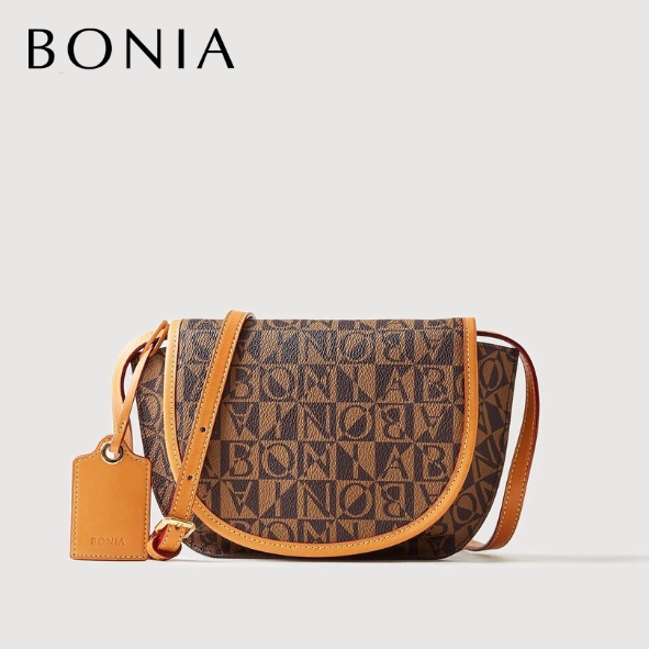 Bonia - Monogram Crossbody Bag