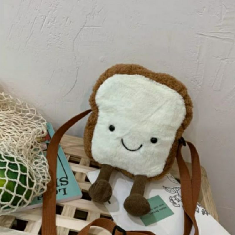 dem_sare / DS1183 MYROTI Sling Bag Bulu Tas Boneka Karakter Tas Selempang Boneka Lucu Tas bulu selempang bahu