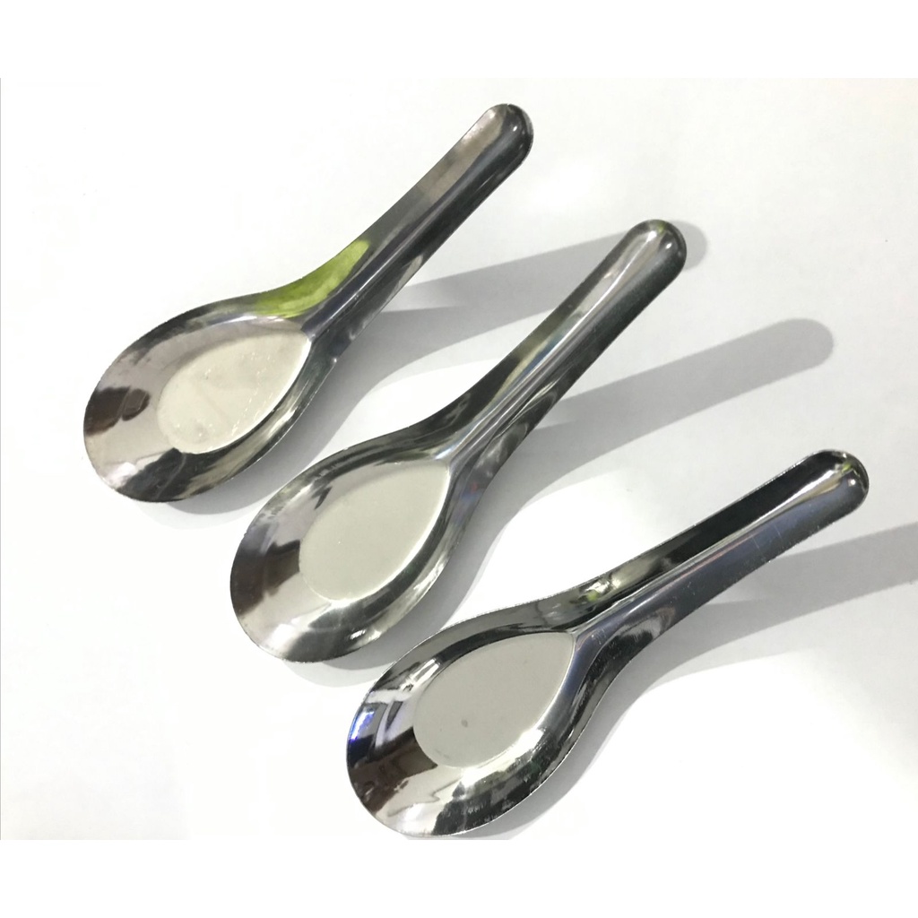 Sendok bebek stainless steel sendok es isi 12 pcs anti karat 333