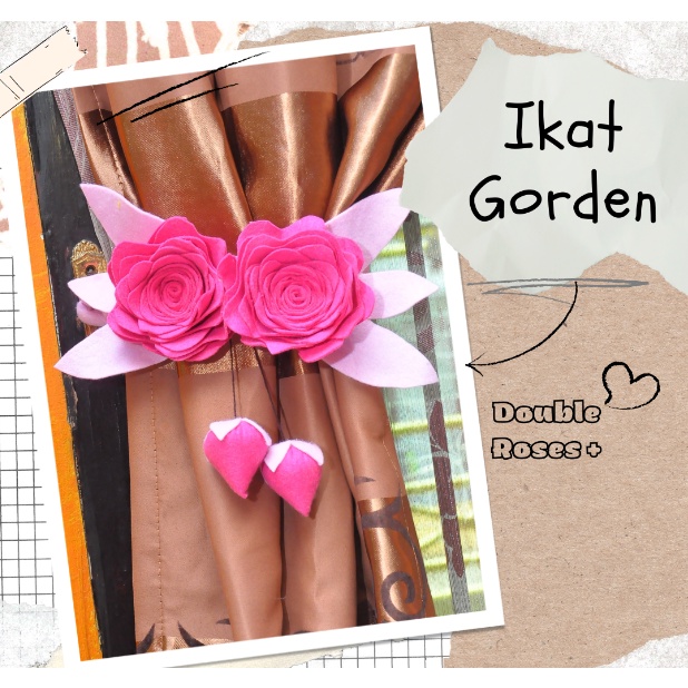 TALI GORDEN FLANEL | TALI GORDEN BUNGA | IKAT GORDEN FLANEL | IKAT GORDEN FLANEL BUNGA