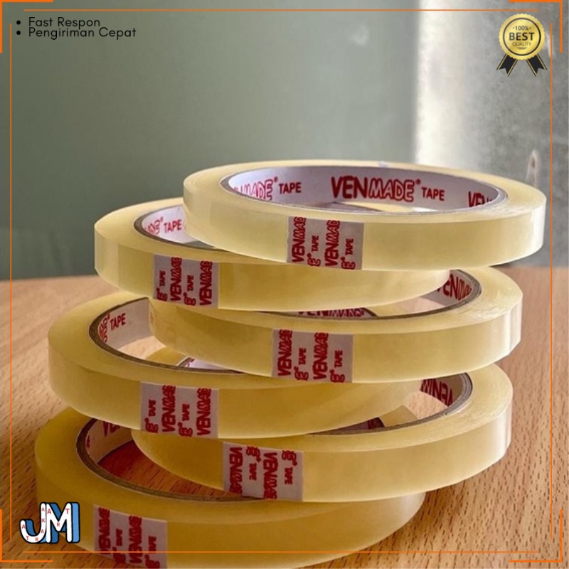 

Lakban Isolasi Solatip Bening 1/2 Inch Panjang 72 Yard Per Roll