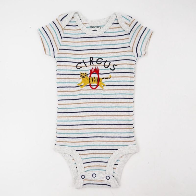 BABY K2 - Baby Bodysuit Isi 5 Pcs Motif Circus