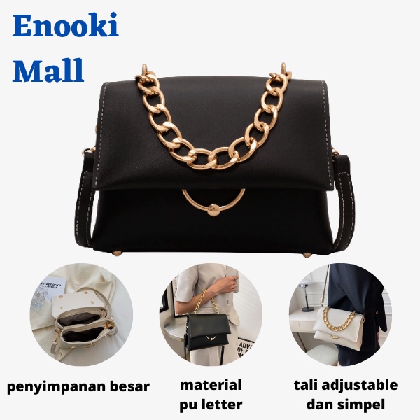 Tas Selempang Rantai Import 8172 / tas selempang cewek kecil tas bahu korea tas selempang wanita ter