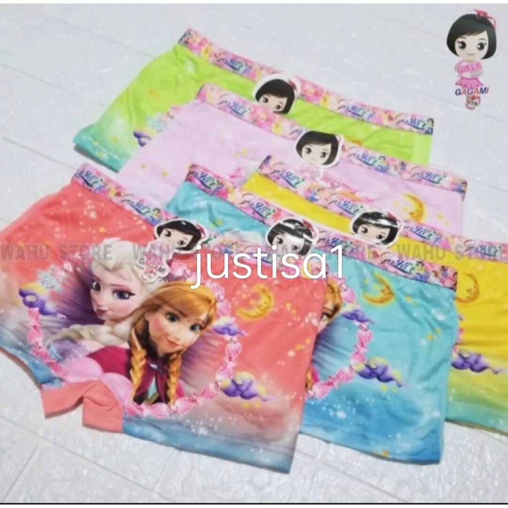 GGM..PROMO 6 PCS CELANA DALAM BOXER ANAK PEREMPUAN SEMPAK ANAK CEWE CELANA DALAM ANAK CEWE