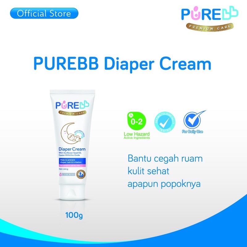 Pure baby diaper cream - krim ruam popok bayi