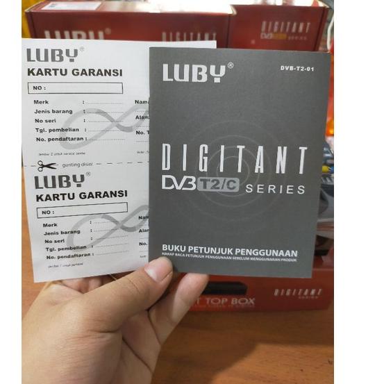 Tren Terbaru Set Top Box Tv Digital Luby T2-01 / Receiver Tv Digital Luby / STB TV Murah / Set Top B