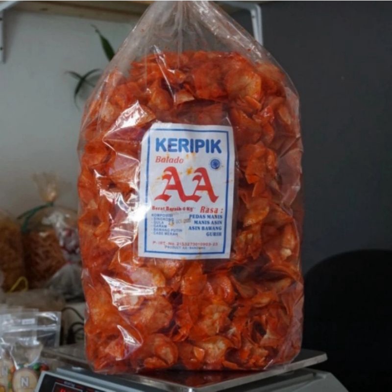 Jual Keripik Singkong Balado Keripik Singkong Balado Oleh Oleh Khas