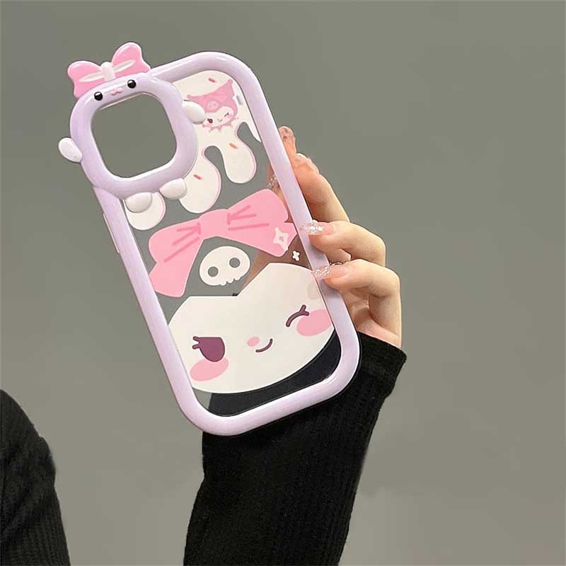 Soft Case Bahan Silikon Desain Kuromi Dx Untuk Samsung A04S A13 A03 A03S A23 A22 A21S A12 A02S A11 A51 A30 A50 A52 A20S A10S M12 A32 4G