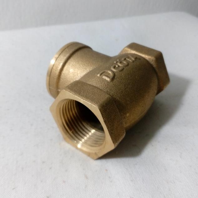 Check Valve 1/2" inch Kuningan Tabok Klep Swing 1/2" in Dcota Original