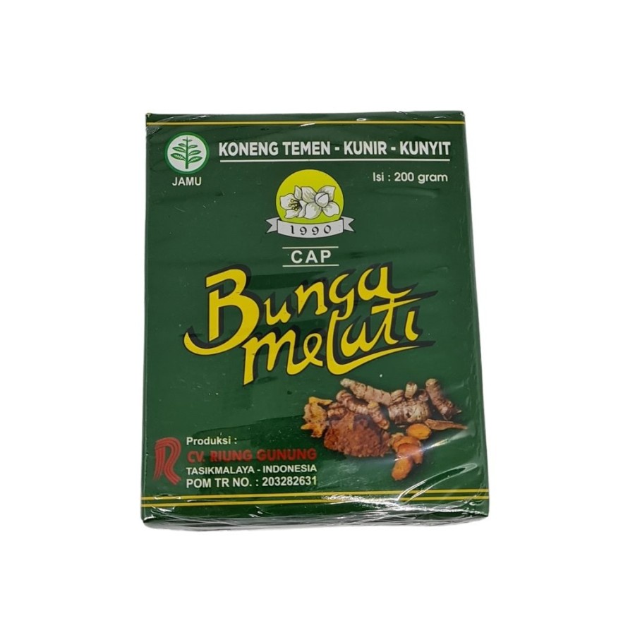 

JAMU CAP BUNGA MELATI SERBUK KONENG TEMEN KUNIR KUNYIT