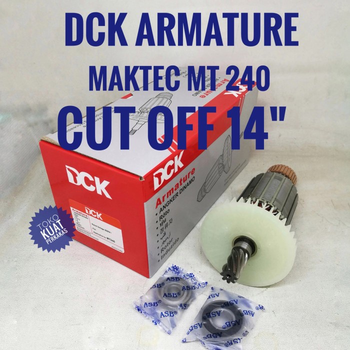 [READY] Armature Dck Angker Maktec Mt 240 Mesin Cut Off 14 Potong Besi / Perlengkapan Rumah Tangga M