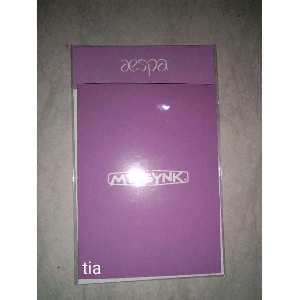 Ar Ticket My Synk Aespa