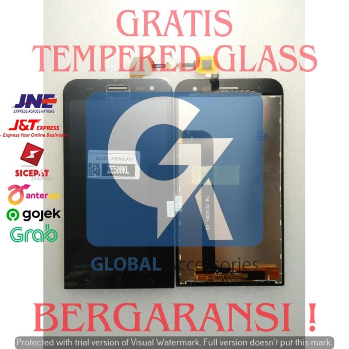 Lcd + Touchscreen Asus Zenfone 2 Laser Ze500Kl Z00Ed / Ze500Kg Z00Rd