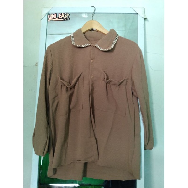 Nisa BLOUSE///Atasan Wanita Dewasa Masa Kini