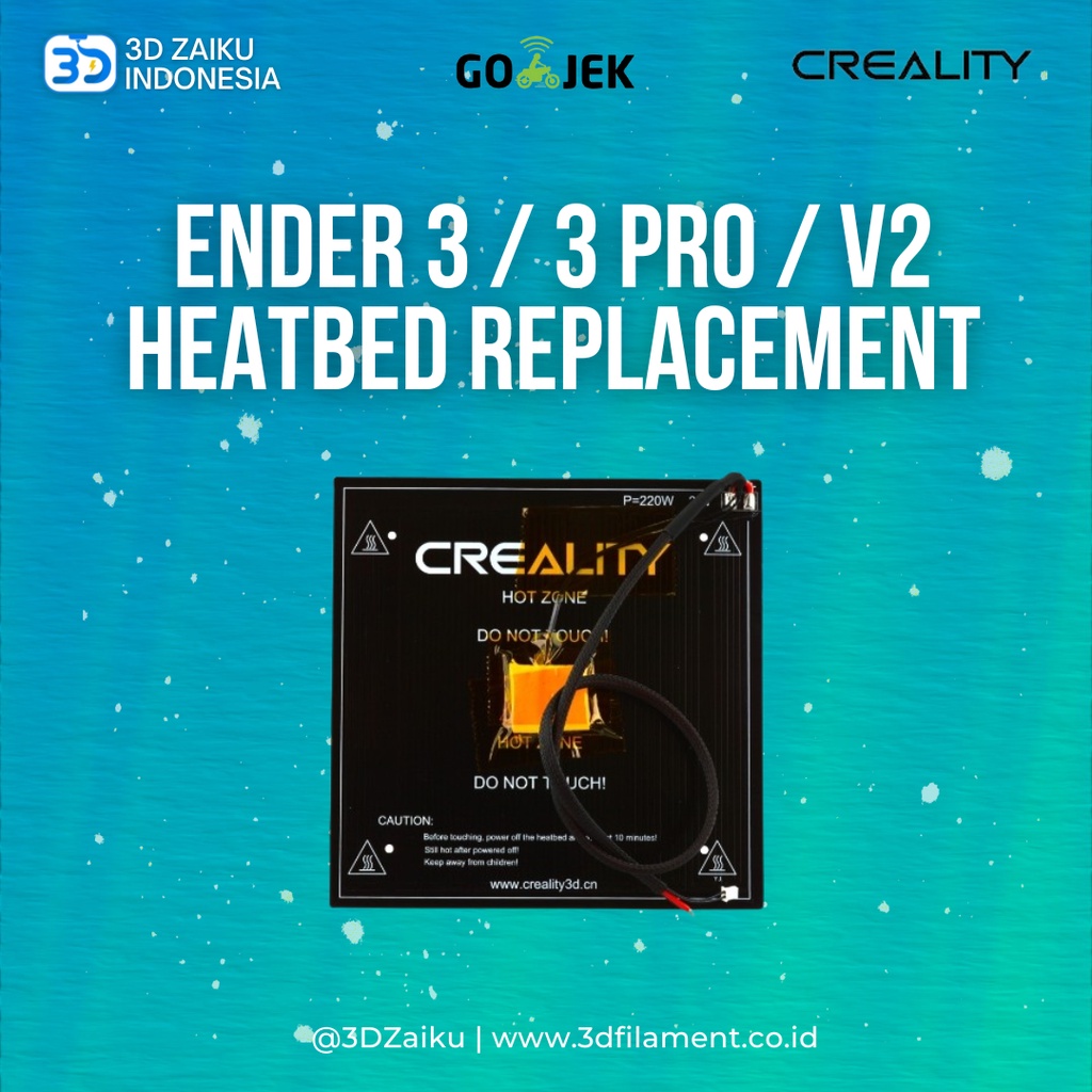 Creality 3D Printer Ender 3  3 Pro  V2 Heatbed Hotbed Replacement