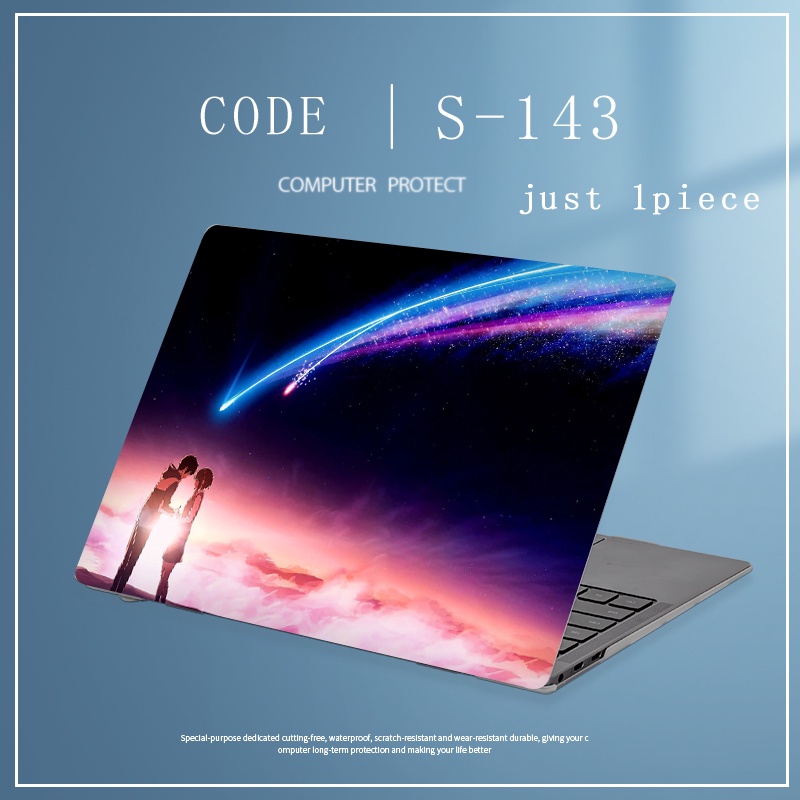 1pc Universal Menyesuaikan Pola COD Skin Stiker Cover Laptop Untuk huawei matebook 14magicbook14 Painting Notebook Stickers