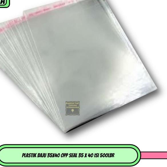 

Plastik Baju 35x40 OPP SEAL 35 x 40 isi 500lbr