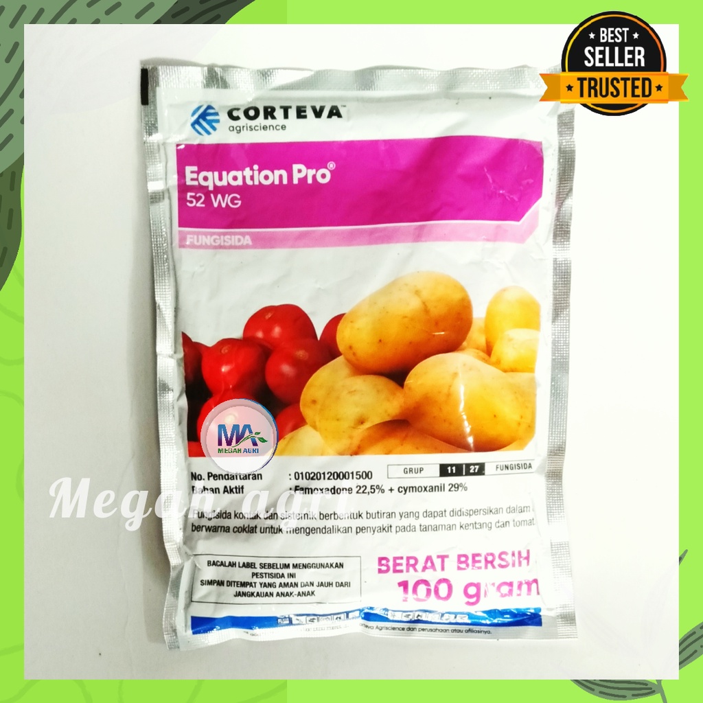 FUNGISIDA EQUATION 100GR Famoksadon Simoksanil ANTI JAMUR TANAMAN