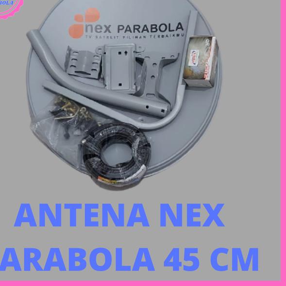 ANTENA NEX PARABOLA 45 CM KOMPLIT