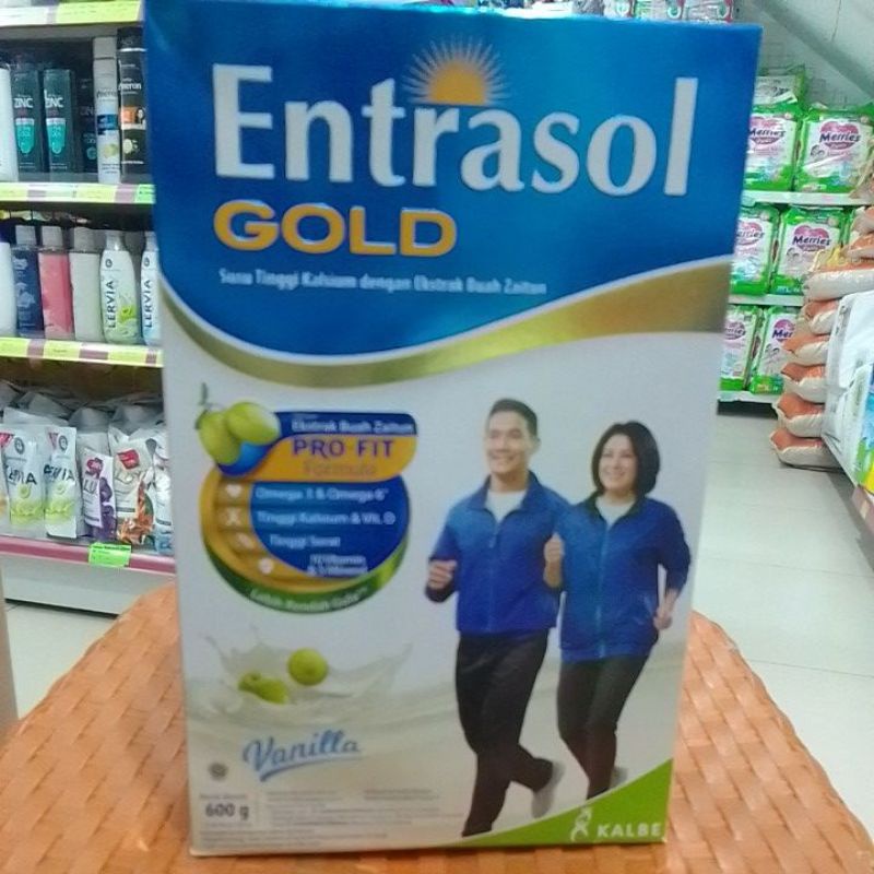 

entrasol gold 600gr vanila