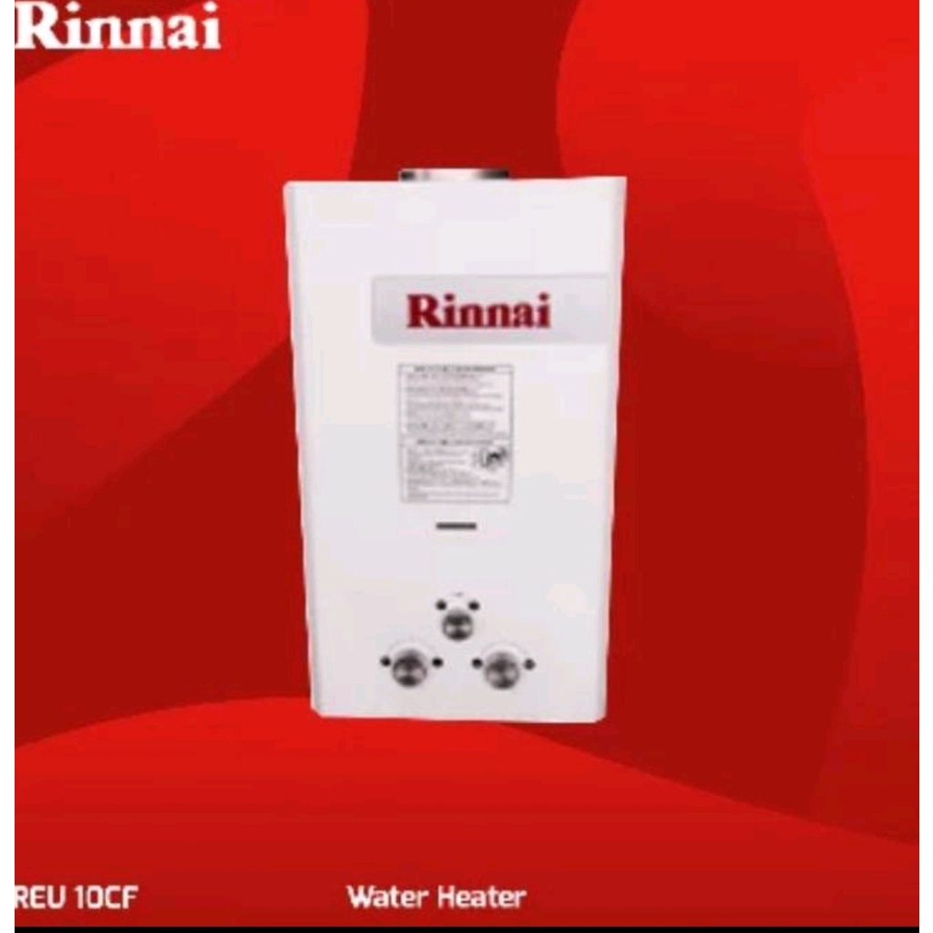 WATER HEATER GAS RINNAI 10 LITER TYPE REU 10 CF