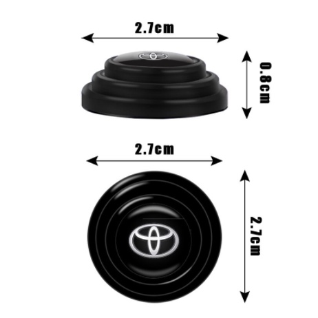 Toyota/Honda丨Gasket Pintu Mobil/Car Door Shock Absorber Gasket/Gasket Peredam Kejut Pintu Mobil/Gasket Peredam Kejut Pintu Mobil Dengan Logo/gasket Peredam Guncangan Pintu Mobil