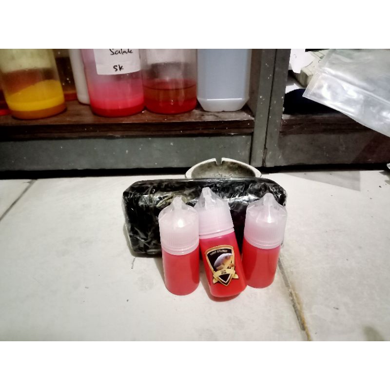 Essen esen oplosan ikan mas rame babon stroberi kamper