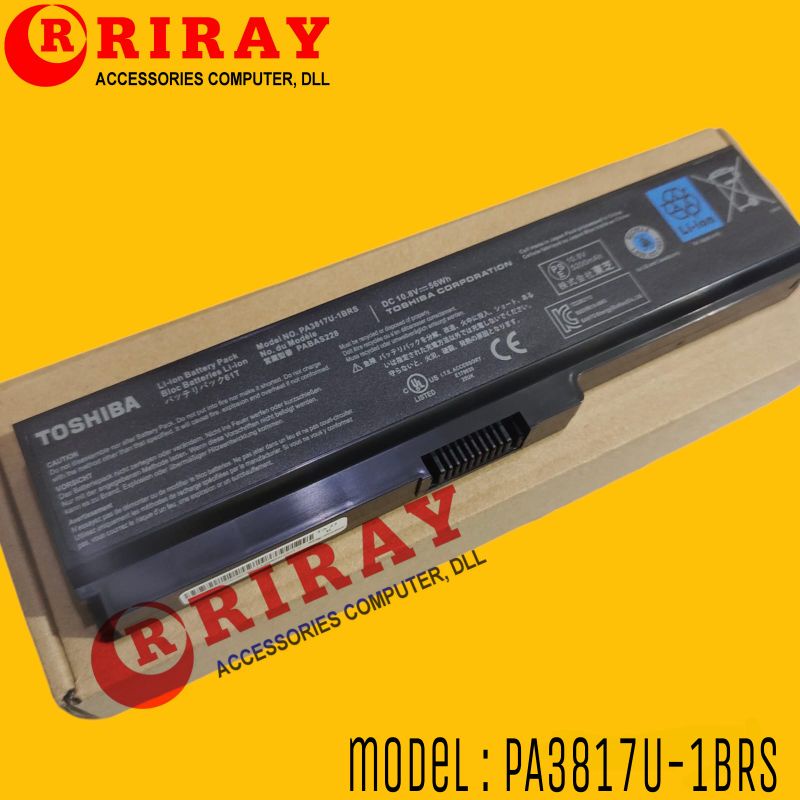 Baterai Battery Laptop Toshiba L645 L730 L735 L740 L745 C600 C640 C666 L635 L640 PA3817U