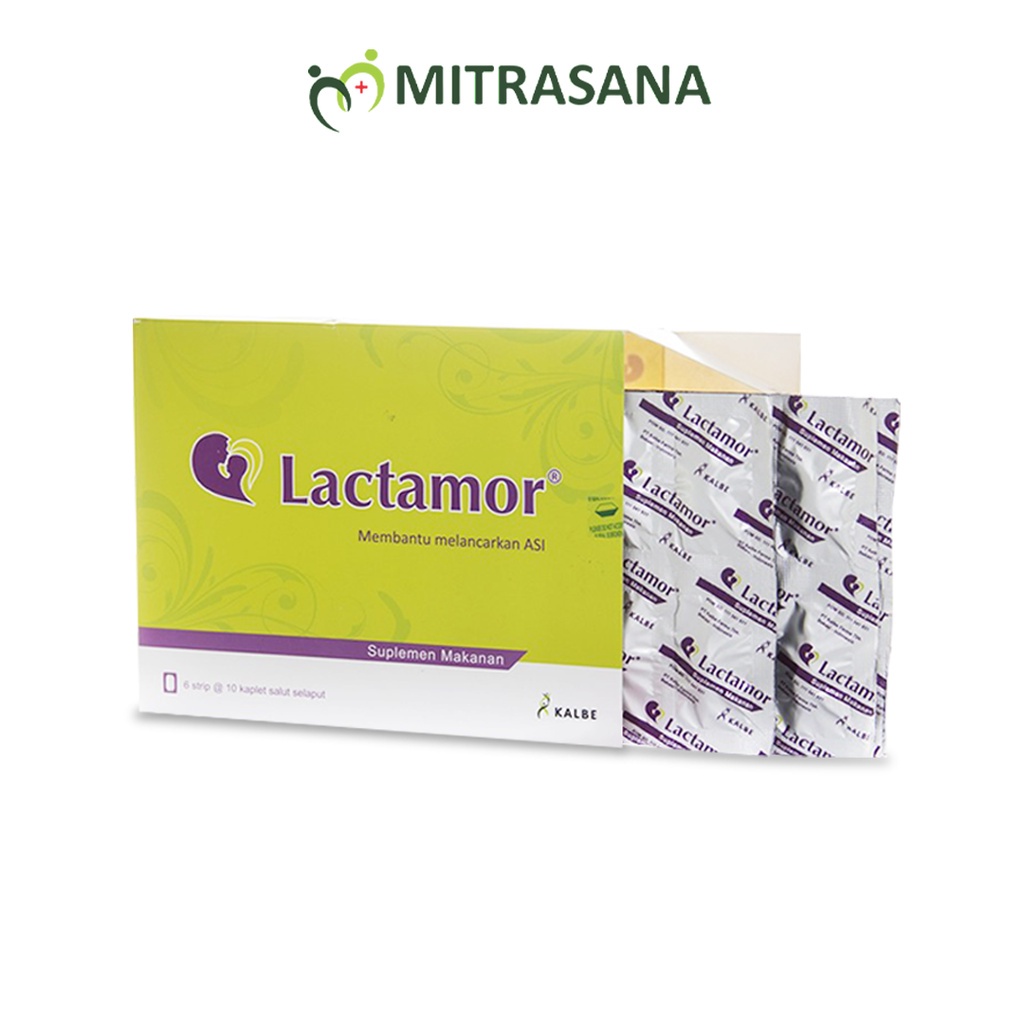 Lactamor Pelancar ASI 60 kaplet