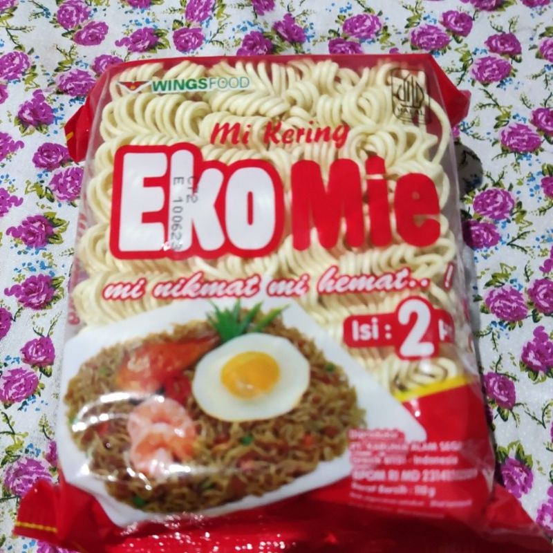 

mie kering Eko Mie iso 2 pcs (kemasan 110 g)