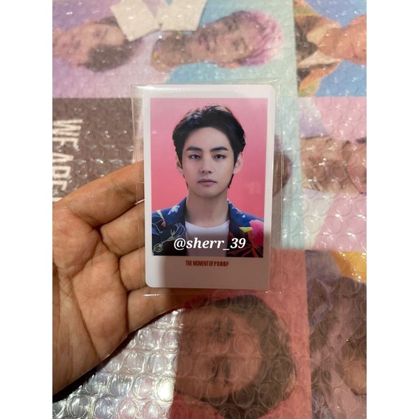 READY STOCK BTS Proof Collector Edition POB Photocard Jungkook Taehyung JK V