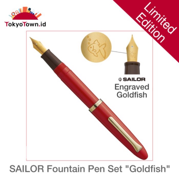 

Jual tools Sailor Fountain Pen Set Limited Edition “Goldfish” 26SZ2 Diskon