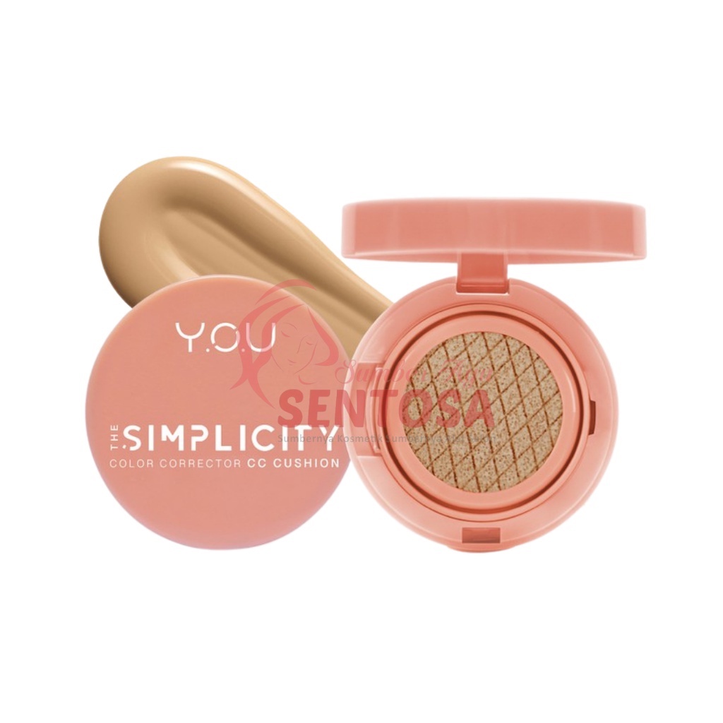 YOU THE SIMPLICITY COLOR CORRECTOR CC CUSHION 15GR