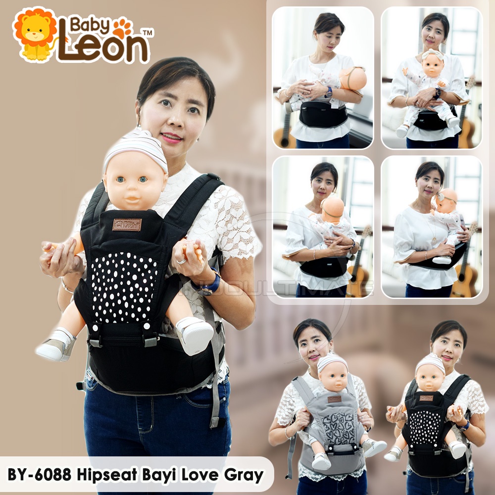 Gendongan Hipseat Bayi 5in1 Tanpa Topi BY-6088 Gendongan Bayi Depan Hipseat Baby Carrier 5 Posisi Model Terbaru Gendongan Bayi Samping Multifungsi Gendongan Instan