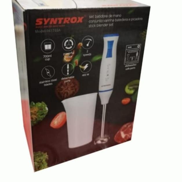 Set hand blender Syntrox / jus tangan / blender tangan