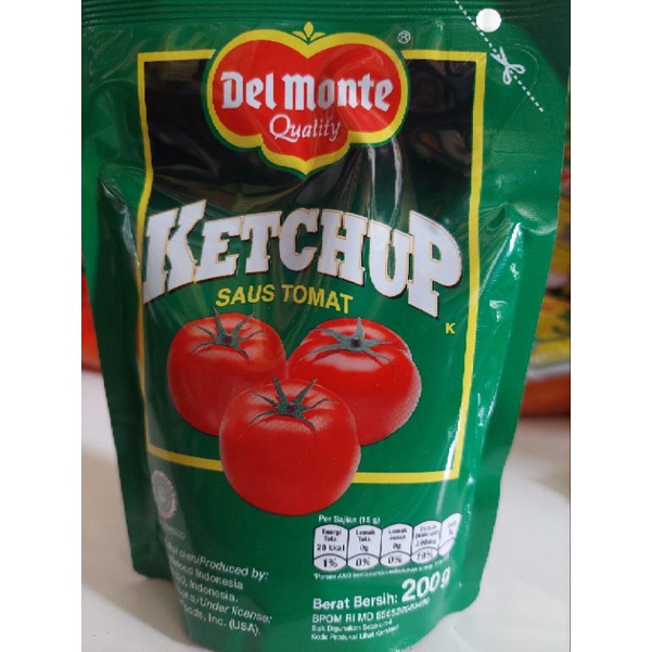 

Del Monte Saus Tomat 200 g