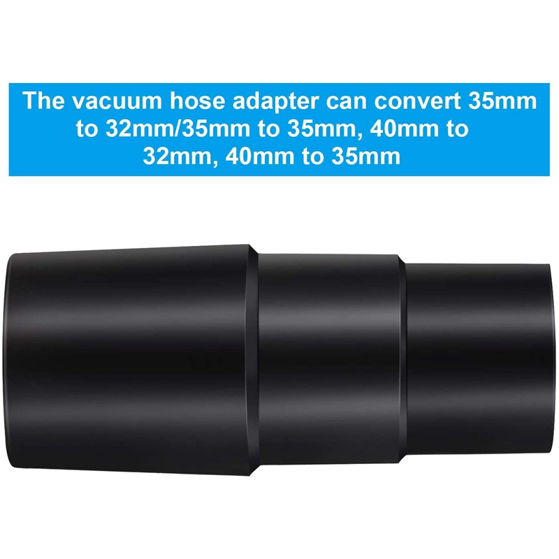 2buah Selang Vakum Adaptor Cleaner Hose Universal Adapter Converter, Reducer Selang 32mm 35mm 40mm Untuk Sebagian Besar Vacuum