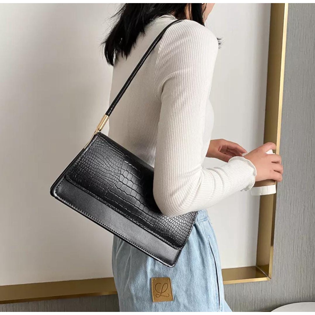 TAS BAHU WANITA IMPORT SHOULDER BAG / TAS BAHU WANITA MAINCHANT KOREA