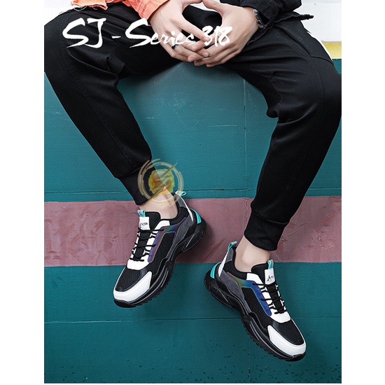 [OOS] Sepatu Sneaker Pria Casual Trendy Cakep Buat Nongkrong dan Kuliah Kualitas Import Premium -318