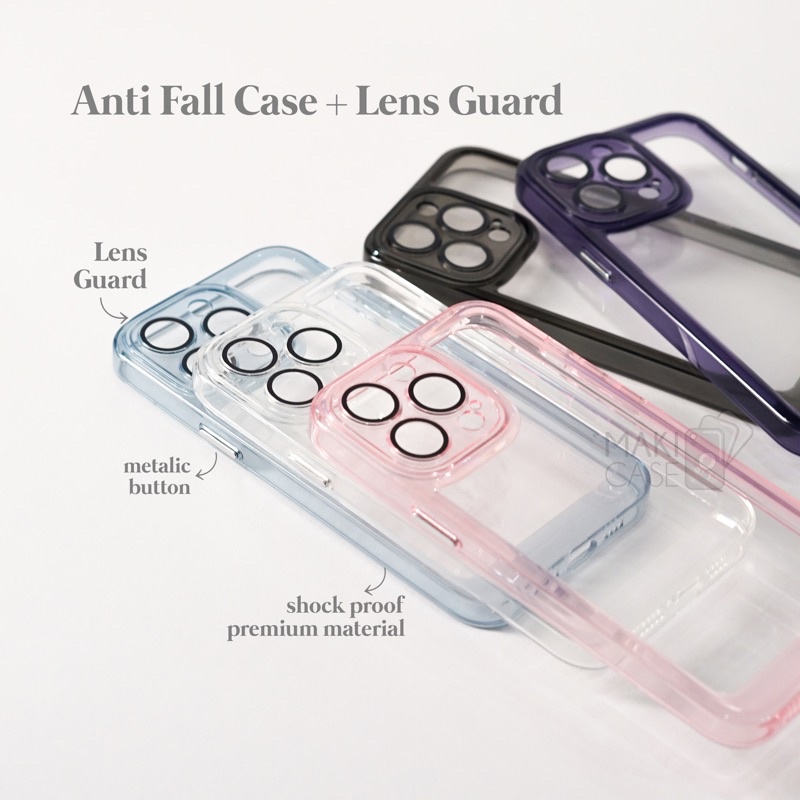 Anti Fall Case + Lens Guard Military Drop (13&amp;14 series)