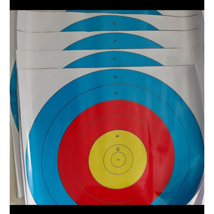 Target Face 80cm 6 ring