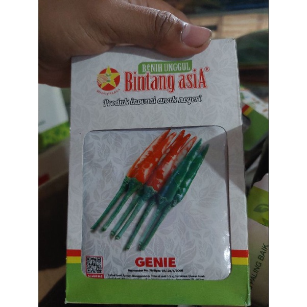 Benih Cabe Genie SP dari Bintang Asia