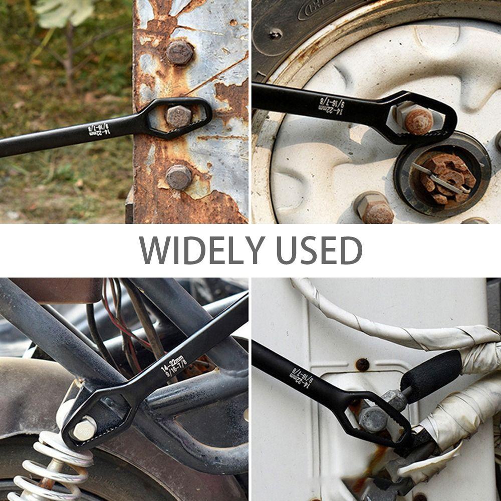 POPULAR Populer 8-22mm Universal Kunci Pas Adjustable Sekrup Mur Sepeda Mobil Spanner