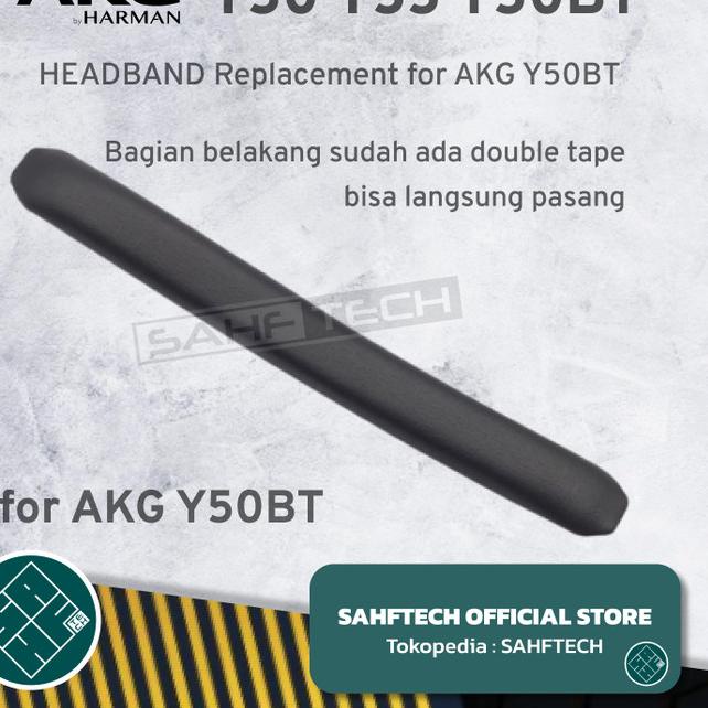 Earpad AKG Y50 Y55 Y50BT Ear Pad Foam Ear Cup Cushion Bantalan - Headband Y50